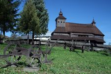 Wooden Church Stock Photography