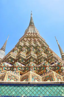 Ancient Pagoda Or Chedi At Wat Pho Royalty Free Stock Photo Ancient Pagoda Or Chedi At Wat Pho Royalty Free Stock Photo