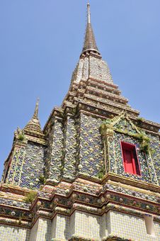 Ancient Pagoda Or Chedi At Wat Pho Royalty Free Stock Photos Ancient Pagoda Or Chedi At Wat Pho Royalty Free Stock Photos