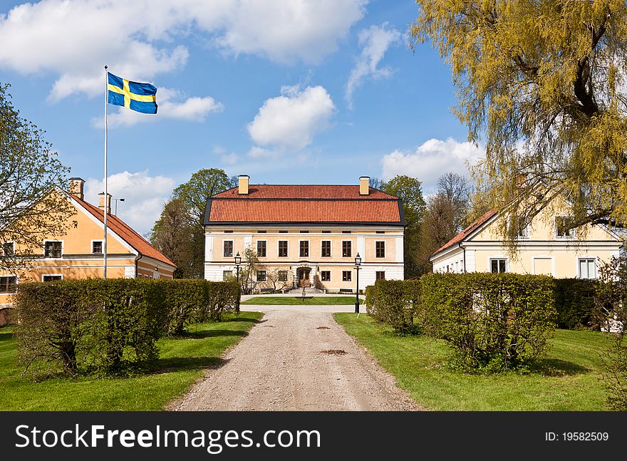 Mansion In Sweden.