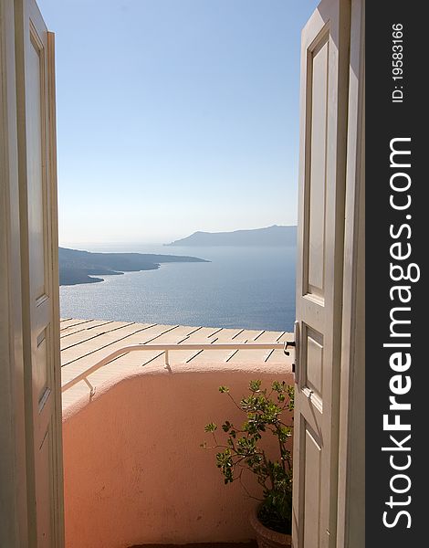 The Door On The Sea - Thira (Fira)