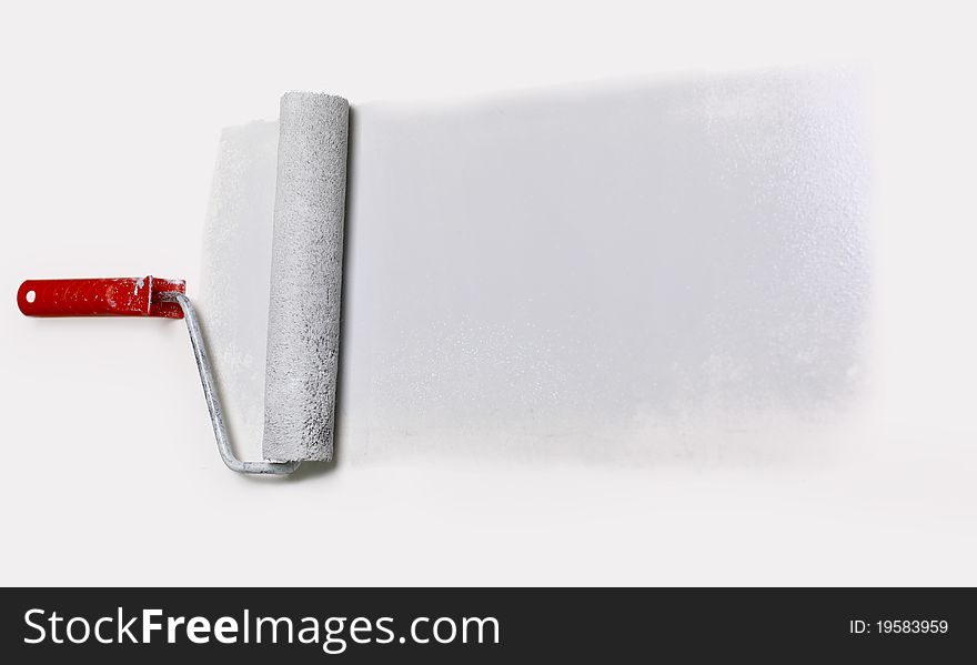 Silver Platen Isolated