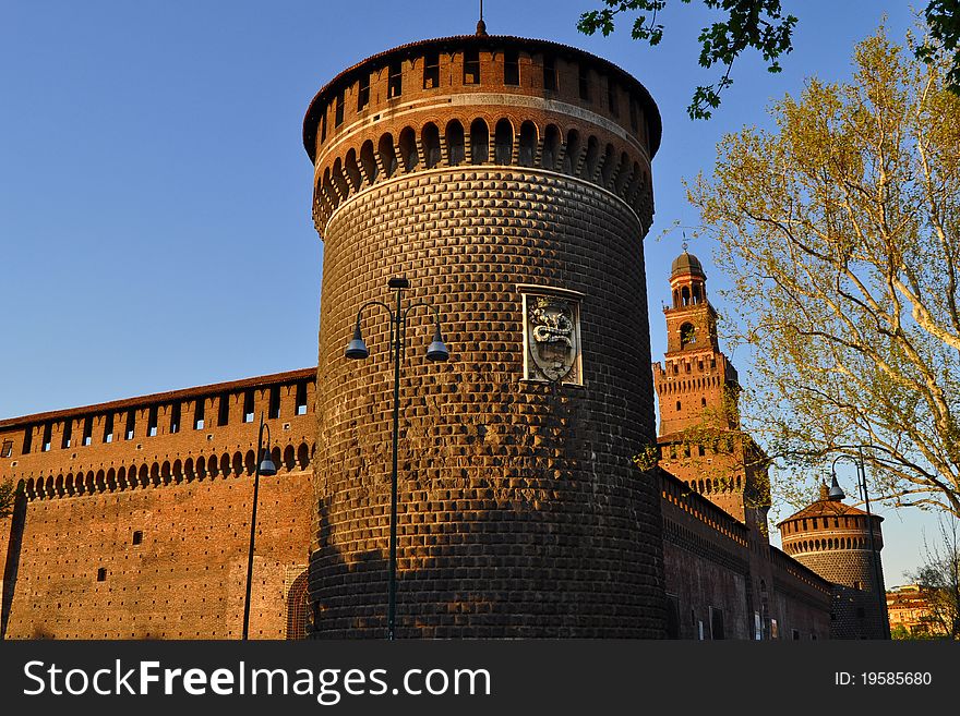 Milano Il Castello Sforzesco