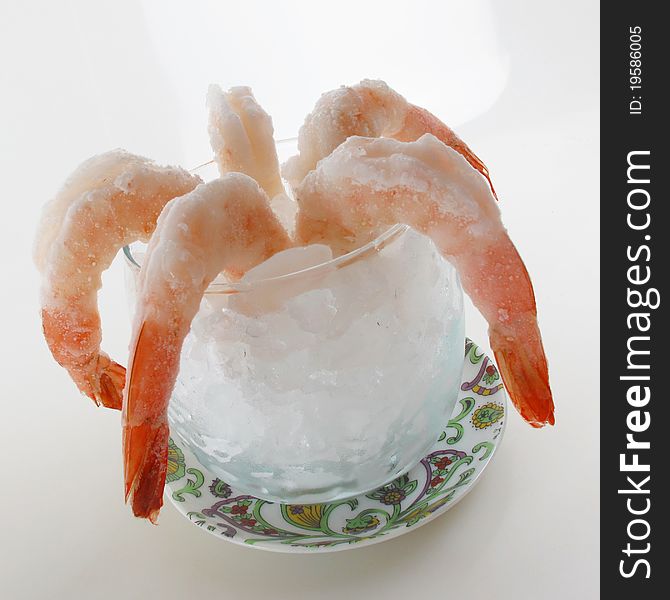 Shrimp On Ice