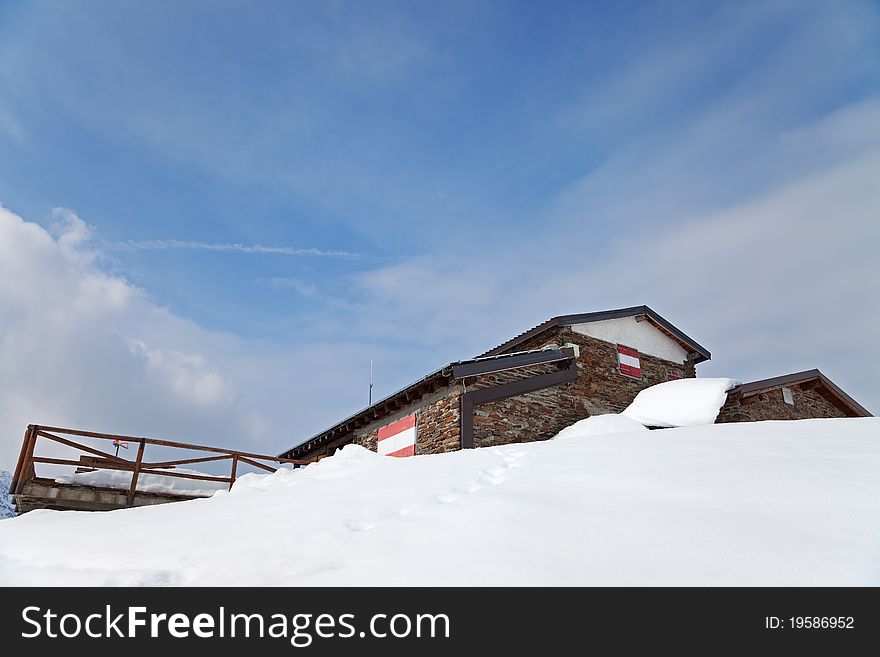 Bozzi mountain dew at 2478 meters on the sea-level. Brixia province, Lombardy region, Italy