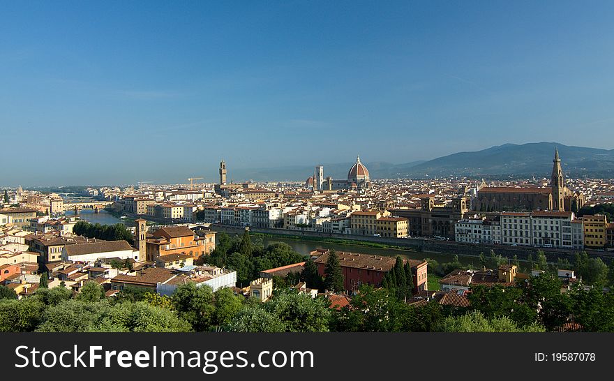 Florence cityscape, Italy