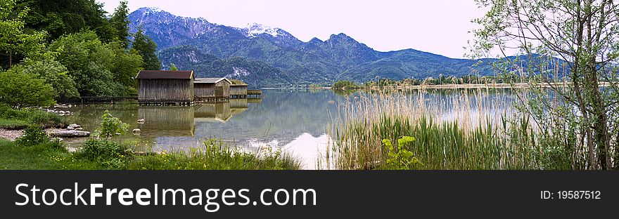 Building by a Lake in Germany