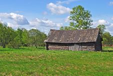 Old Big Shed In The Country Stock Photos Old Big Shed In The Country Stock Photos