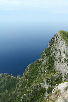 Cliffs Of Capri Stock Image Cliffs Of Capri Stock Image