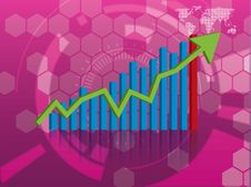 Graph Of Growth In Investment Stock Photos Graph Of Growth In Investment Stock Photos