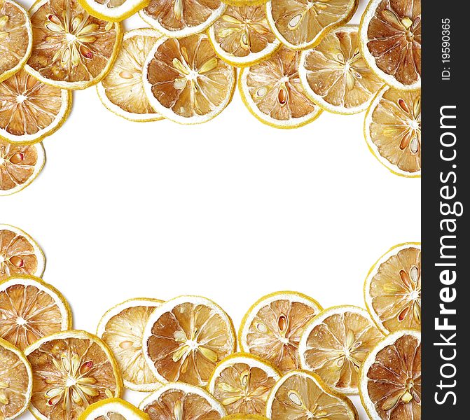 Dried Lemons Frame