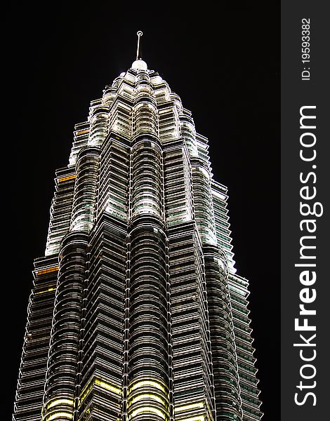 Kuala Lumpur City Center or KLCC, one of the tellest building in the world and the tellest in Malaysia. Kuala Lumpur City Center or KLCC, one of the tellest building in the world and the tellest in Malaysia