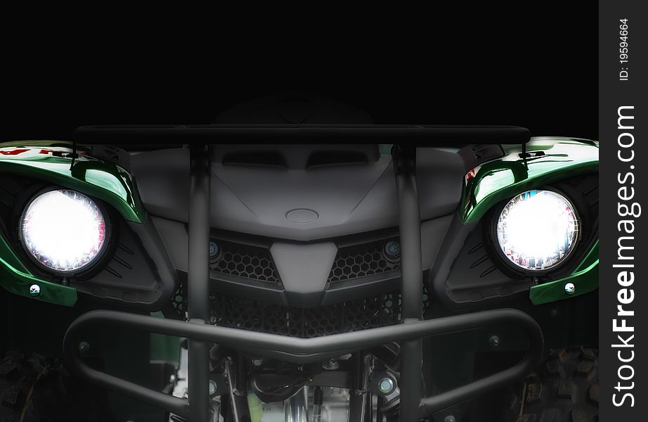 Concept car in the dark background