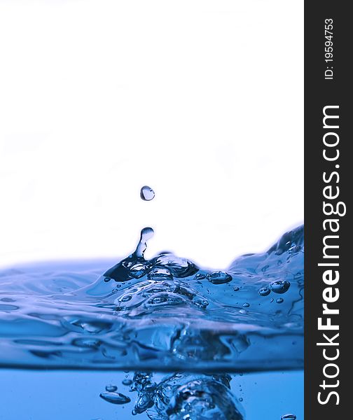 blue water bubbles background-photo