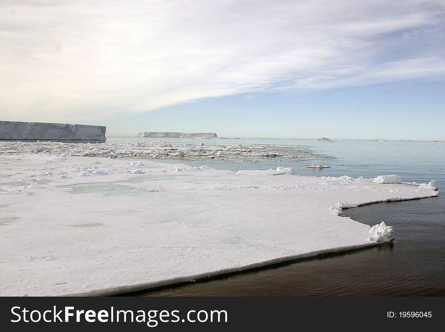 Landscape In Antarctica