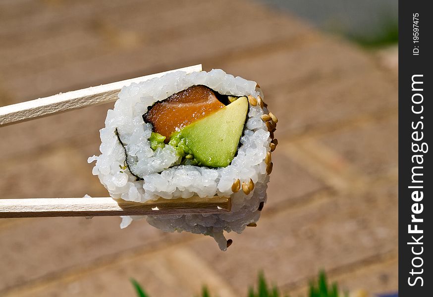 California roll, sushi, japanese cuisine