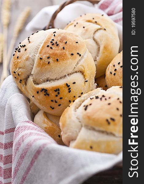 Homemade bread loafs