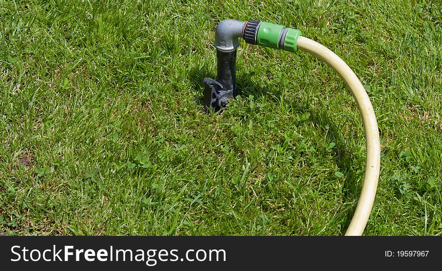 Garden hose water plastic system technology