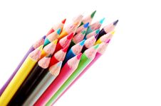 Bundle Of Color Pencils Stock Photography Bundle Of Color Pencils Stock Photography