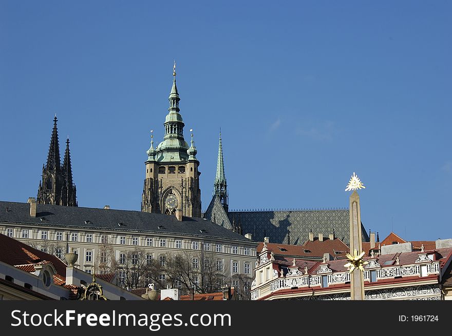 Cathedral of St Vitas.Prague, Czech Republic