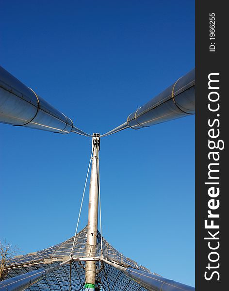 Roof details, Olympic Stadium Munich, Germany