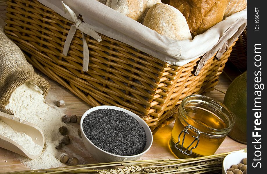 Bread is one of the basic kinds of food in Europen countries. Bread is one of the basic kinds of food in Europen countries.