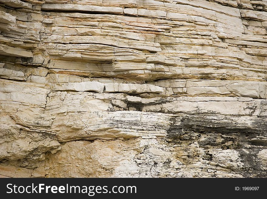 Background - Stone wall made by stone slices