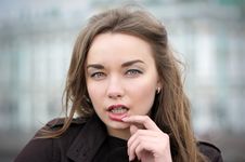 Portrait Of Russian Woman Stock Image Portrait Of Russian Woman Stock Image