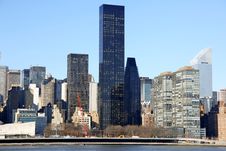 NYC - View To Manhattan Royalty Free Stock Photos NYC - View To Manhattan Royalty Free Stock Photos
