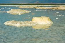 Strange Forms And Colors Of Salt, Dead Sea, Israel Stock Images Strange Forms And Colors Of Salt, Dead Sea, Israel Stock Images