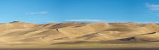 The Stretch Of Great Sand Dunes Stock Photo
