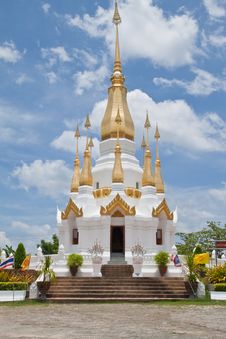 Golden Pagoda And Blue Sky In Stock Photos Golden Pagoda And Blue Sky In Stock Photos