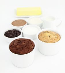 Fresh Muffins Stock Photography
