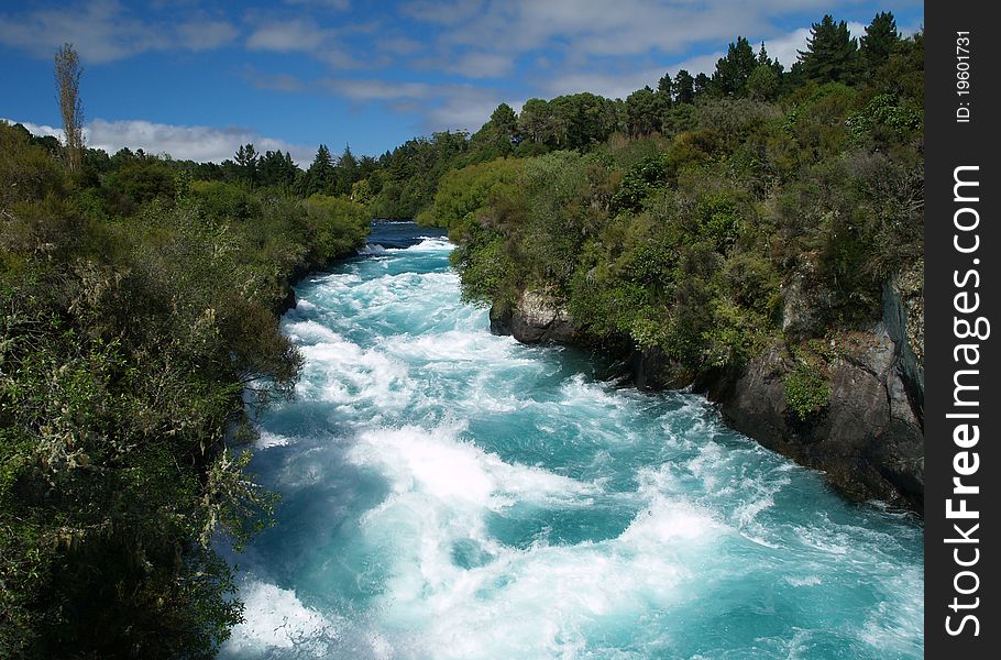 Huka falls, Taupo, New Zealand