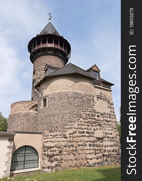 Ulrepforte in Cologne. Built during the 13th century it was part of the medieval city encircling wall.