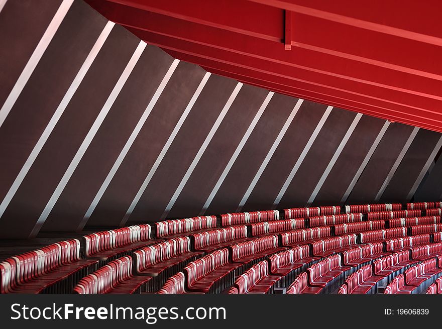 Chairs in Stadium ,China National Stadium ,Beijing. Chairs in Stadium ,China National Stadium ,Beijing