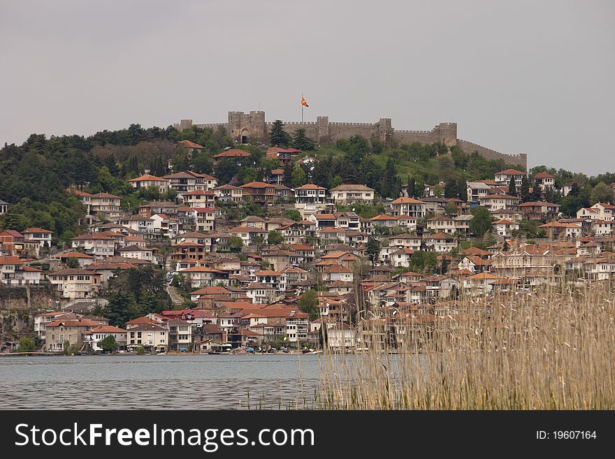 Old city Ohrid, Ohrid lake, Macedonia