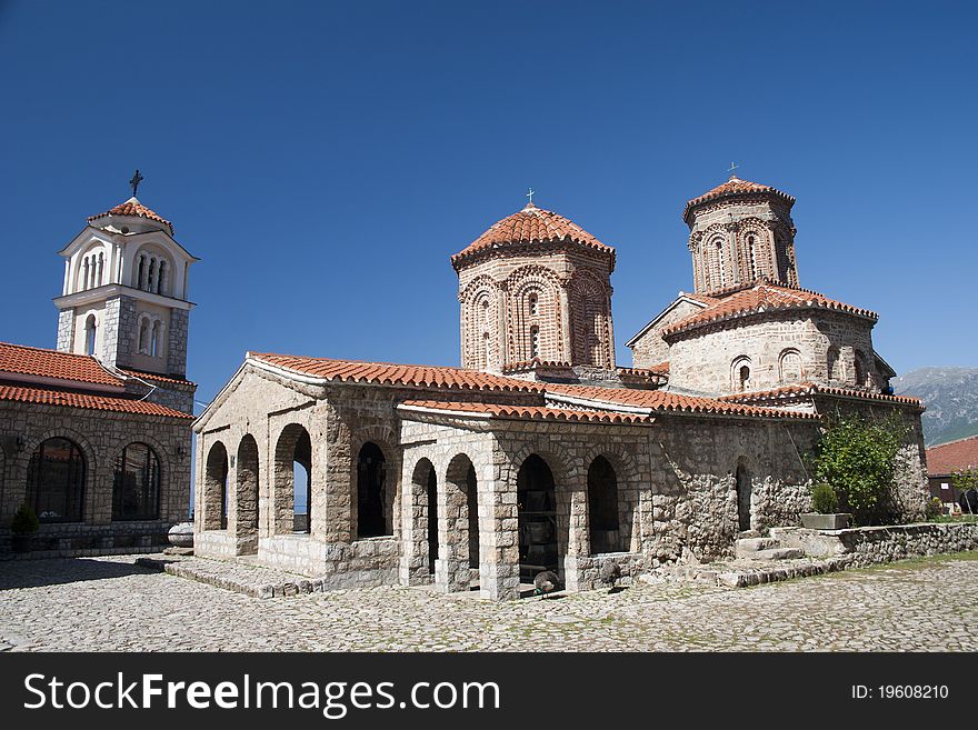 Holly Naum, Orthodox Macedonian monastery, Ohrid, Macedonia