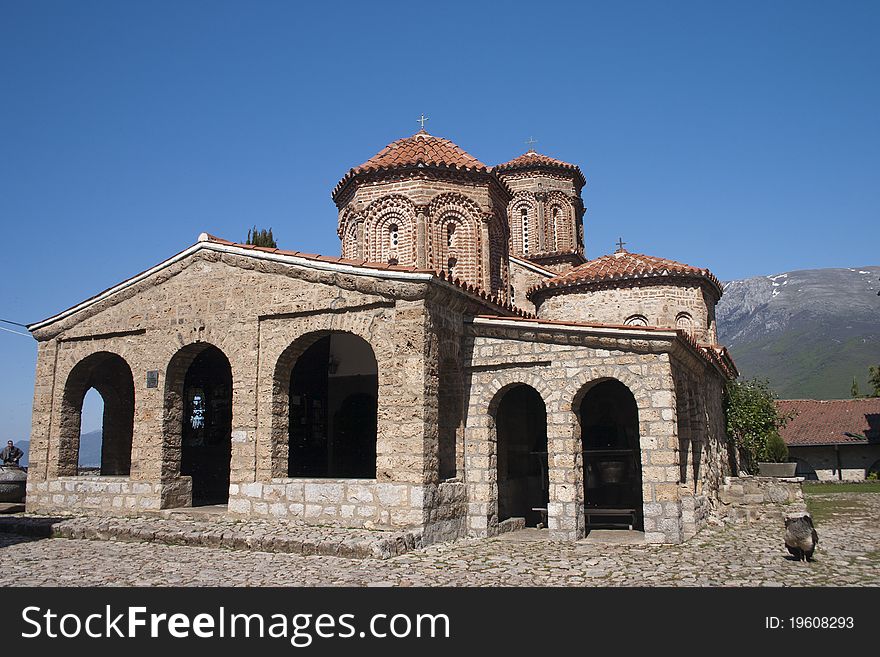 Holly Naum, Orthodox Macedonian monastery, Ohrid, Macedonia