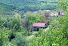 View Of Bulgarian Village Royalty Free Stock Images View Of Bulgarian Village Royalty Free Stock Images