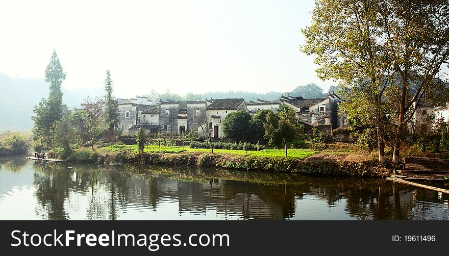 China Country Town in Wu Yuan