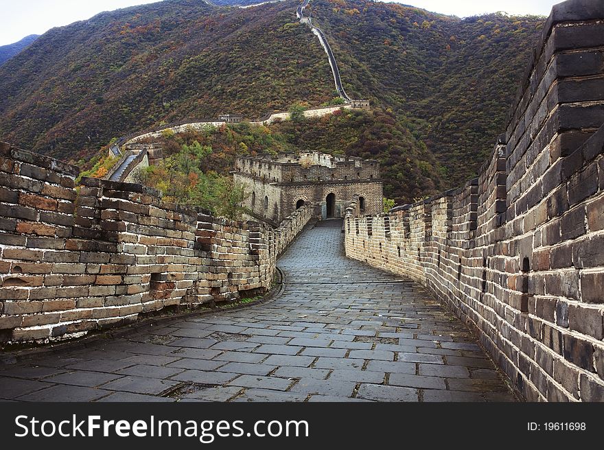 Front shoot of the Great Wall