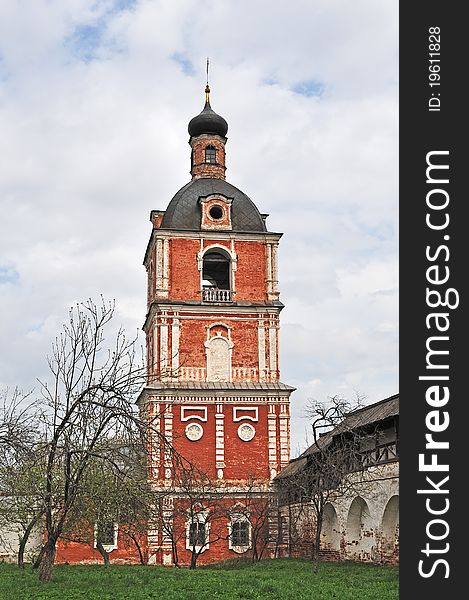 Belfry in Goritsky Monastery of Pereslavl-Zalessky