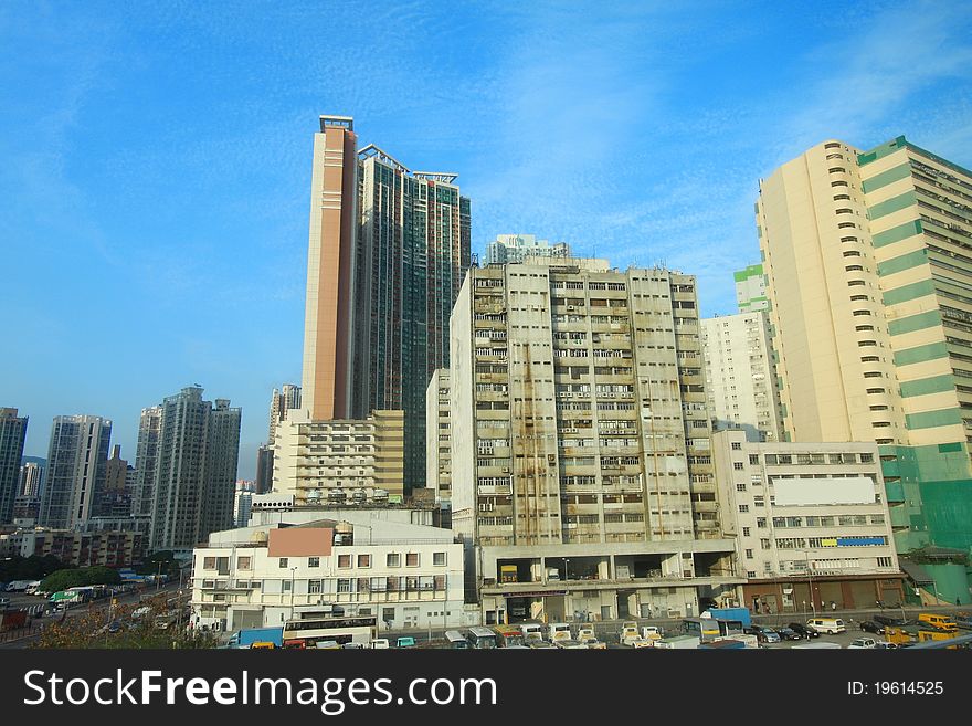 Hong Kong Downtown And Industrial Zone