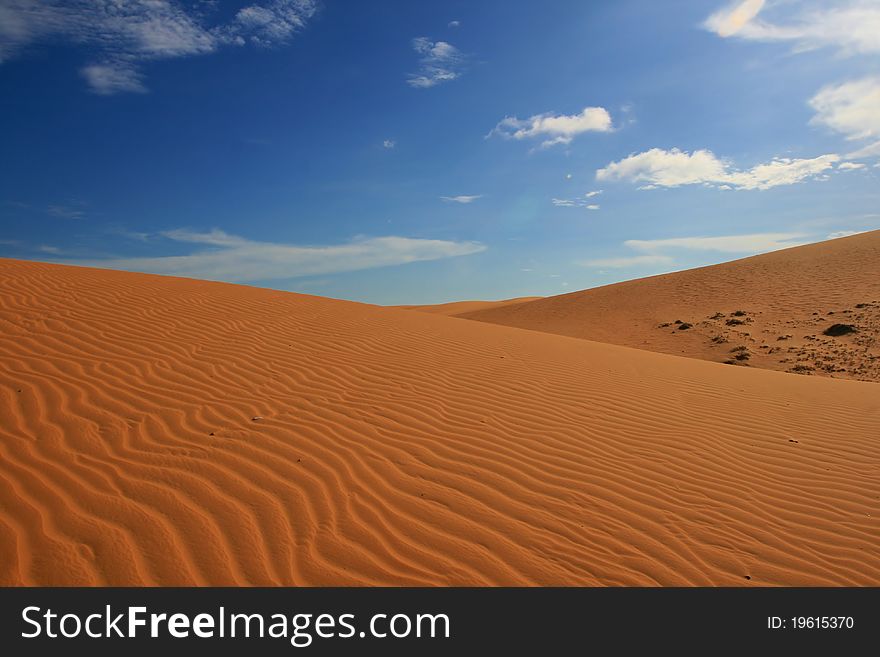 Red Sand Dunes