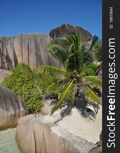 Anse Source d` Argent, La Digue, seychelles