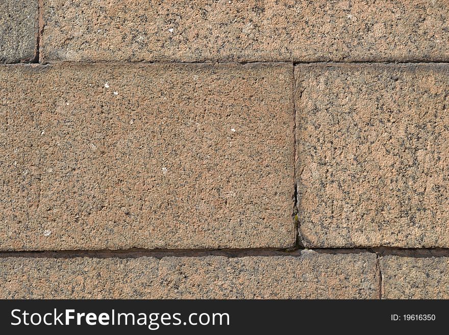 Close up of a stone texture, granite