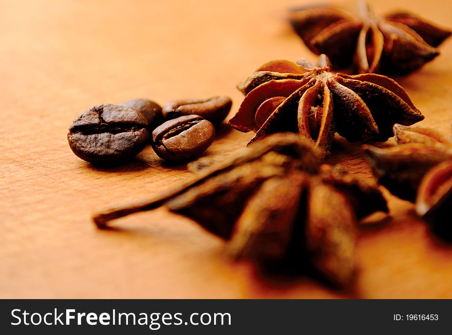 Anise And Coffee Beans
