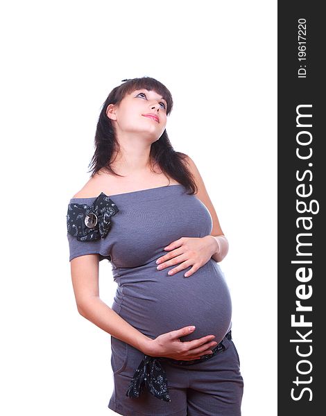 Pregnant Woman Casual