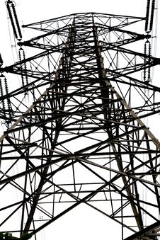 High-voltage Tower Royalty Free Stock Photography High-voltage Tower Royalty Free Stock Photography